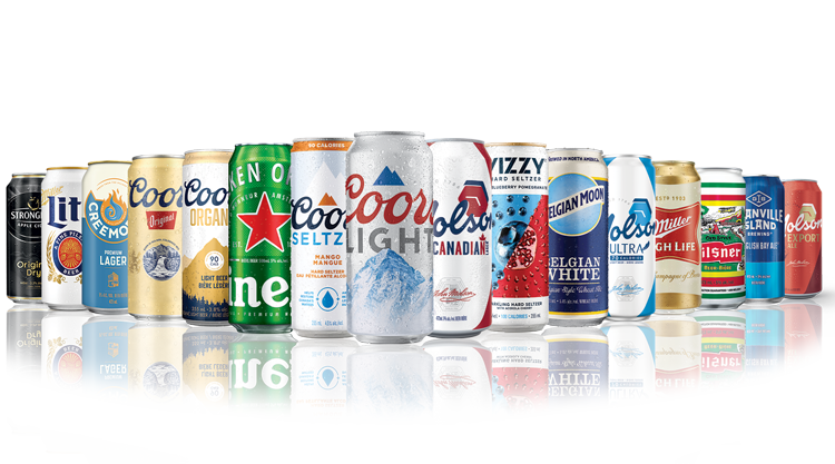 Canadian beer outlet brands